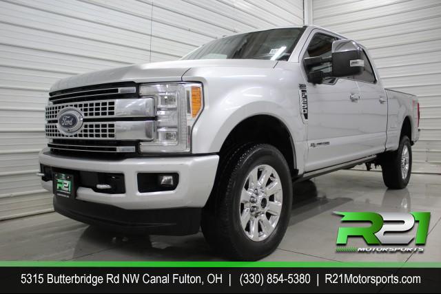 2017 FORD F-250 SD CREW CAB PLATINUM 4WD for sale at R21 Motorsports