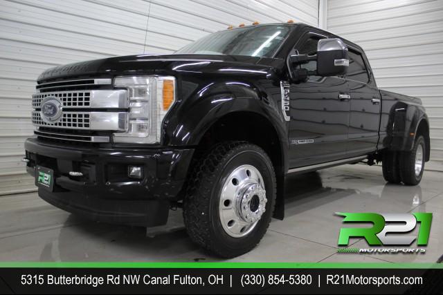 2017 Ford F-450 SD PLATINUM CREW CAB DRW 4WD for sale at R21 Motorsports