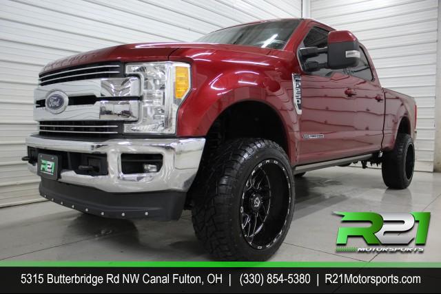 2017 FORD F-350 SD LARIAT CREW CAB LONG BOX 4WD for sale at R21 Motorsports
