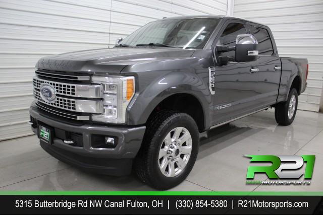 2017 FORD F-250 SD PLATINUM CREW CAB 4WD for sale at R21 Motorsports